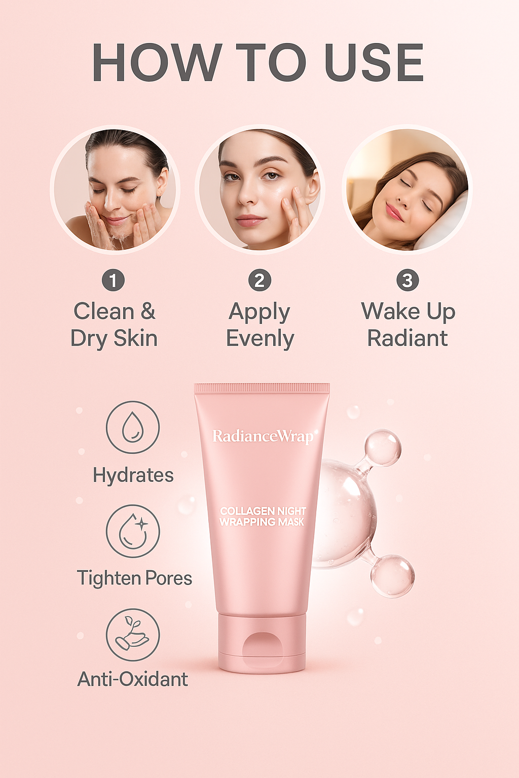 RadianceWrap™ - Collagen Peel-off Mask