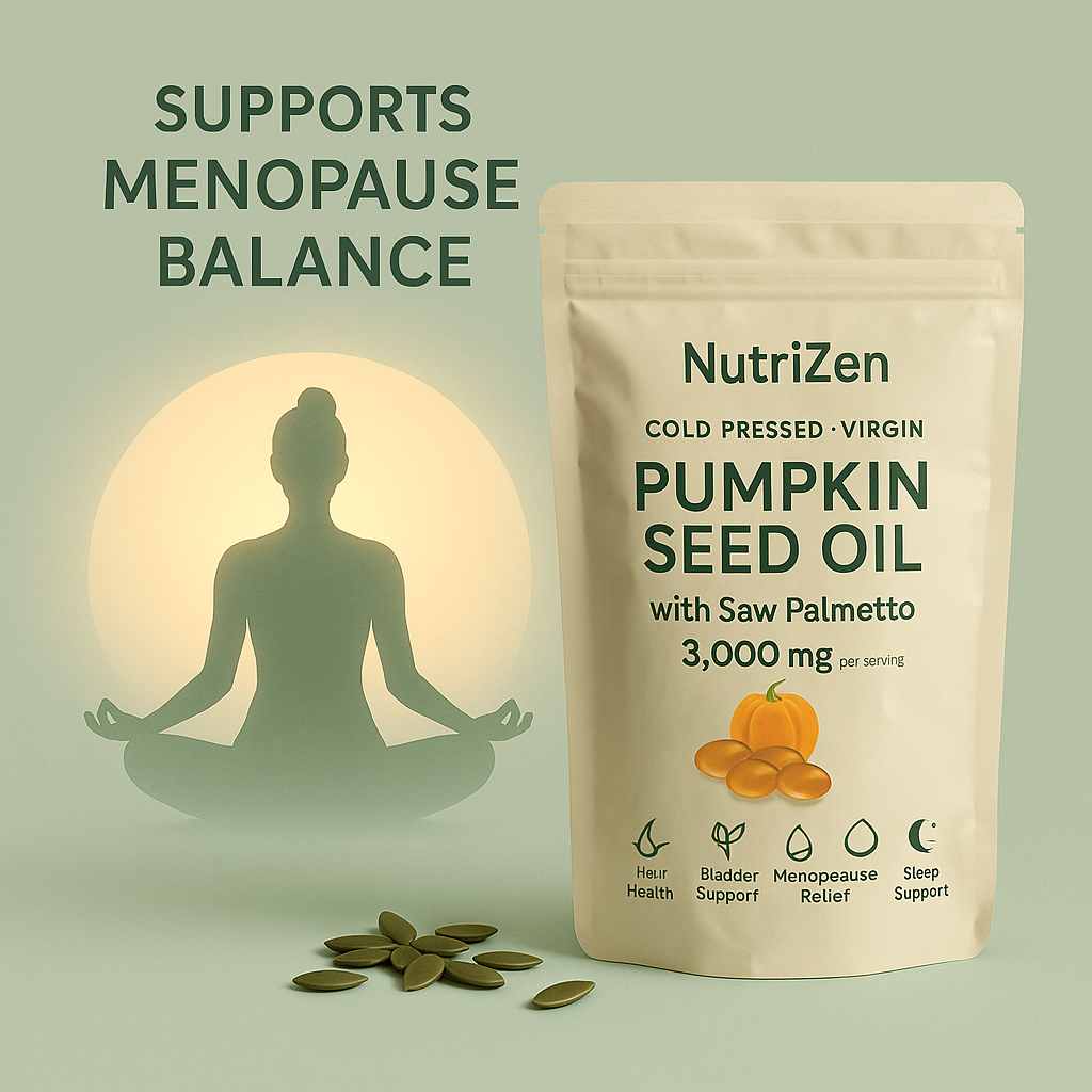 NutriZen Pumpkin Seed Oil Softgels