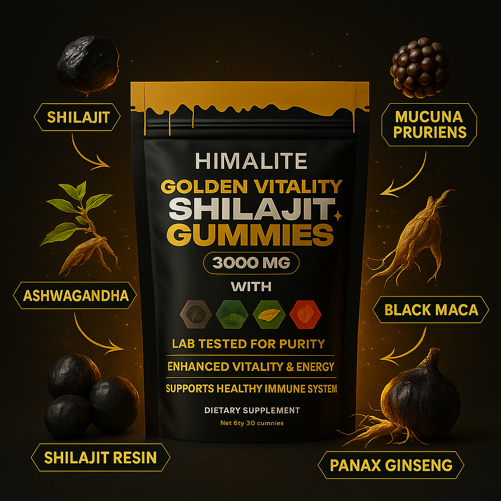HIMALITE - vitality shilajit gummies
