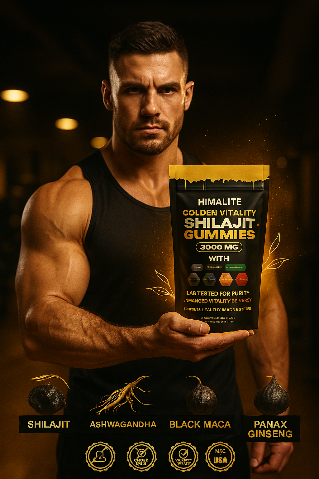 HIMALITE - vitality shilajit gummies