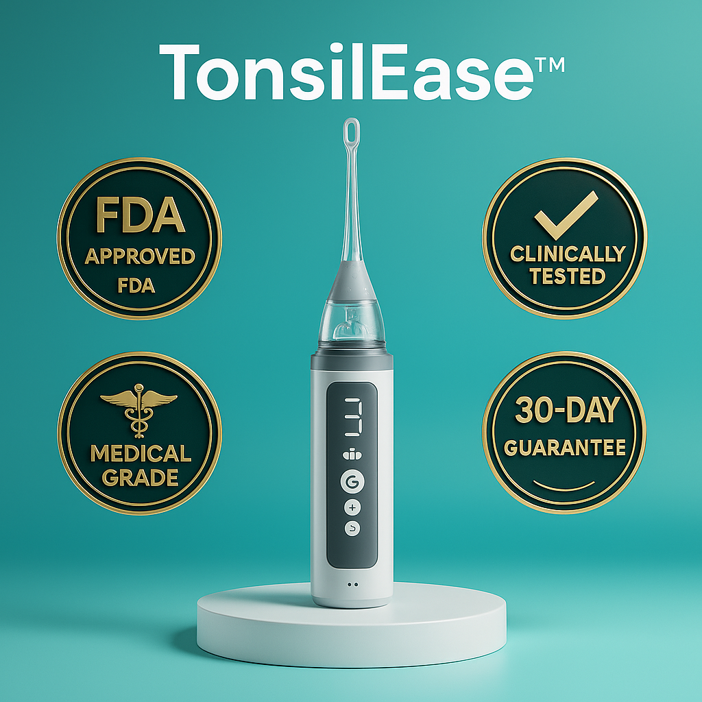 TonsilEase™ - Tonsil Stone Removal Kit