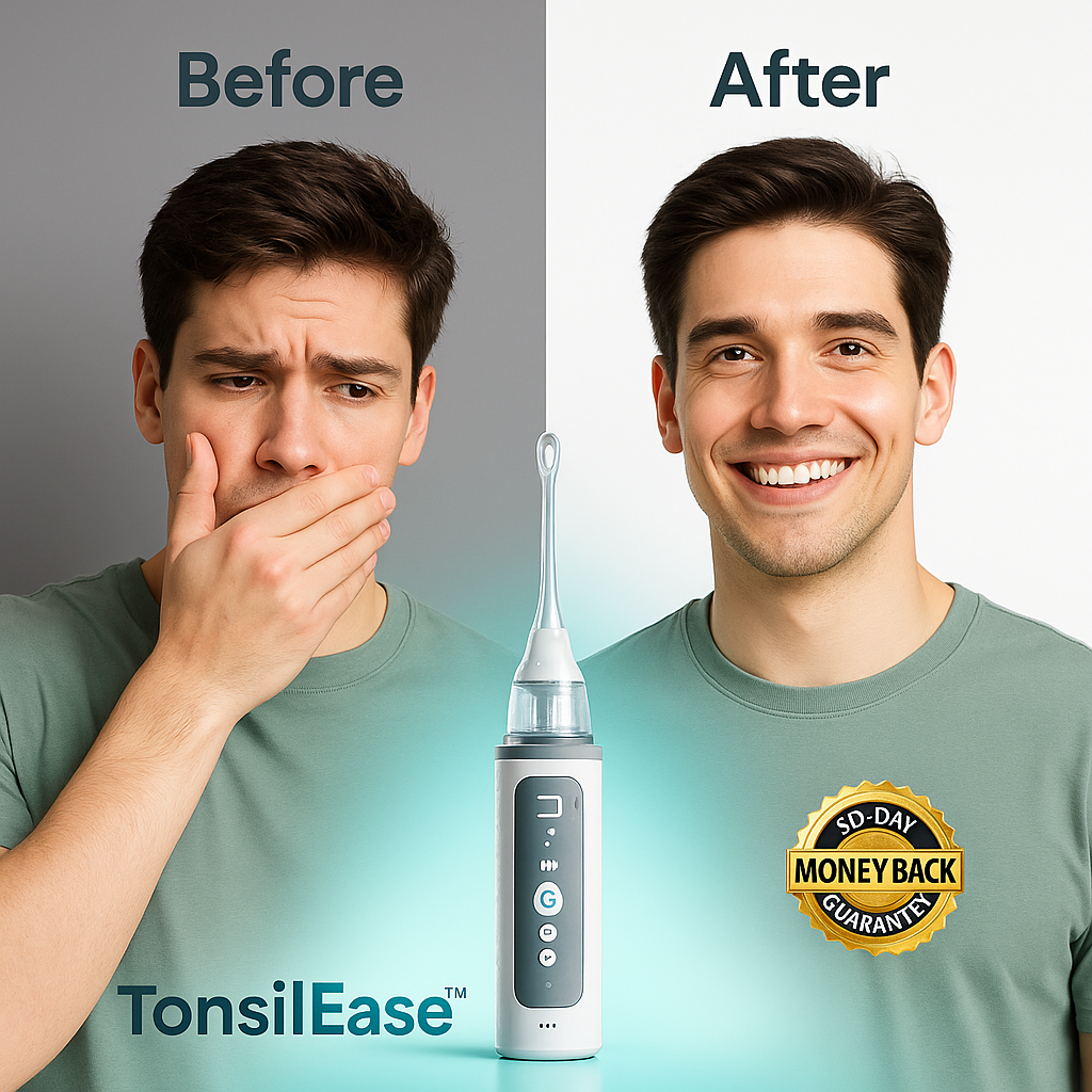 TonsilEase™ - Tonsil Stone Removal Kit