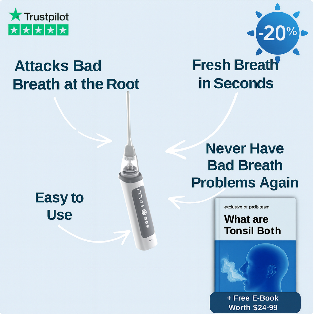 TonsilEase™ - Tonsil Stone Removal Kit