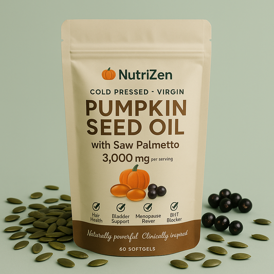 NutriZen Pumpkin Seed Oil Softgels