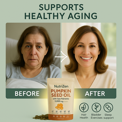 NutriZen Pumpkin Seed Oil Softgels