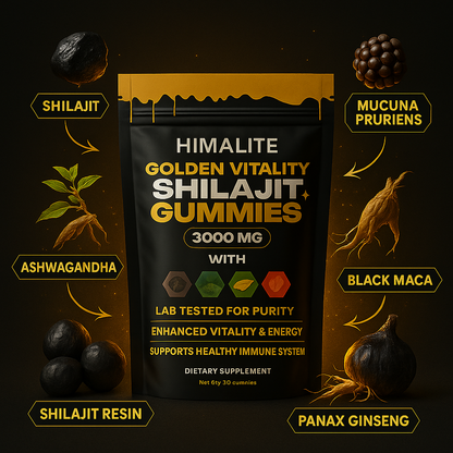 HIMALITE - vitality shilajit gummies